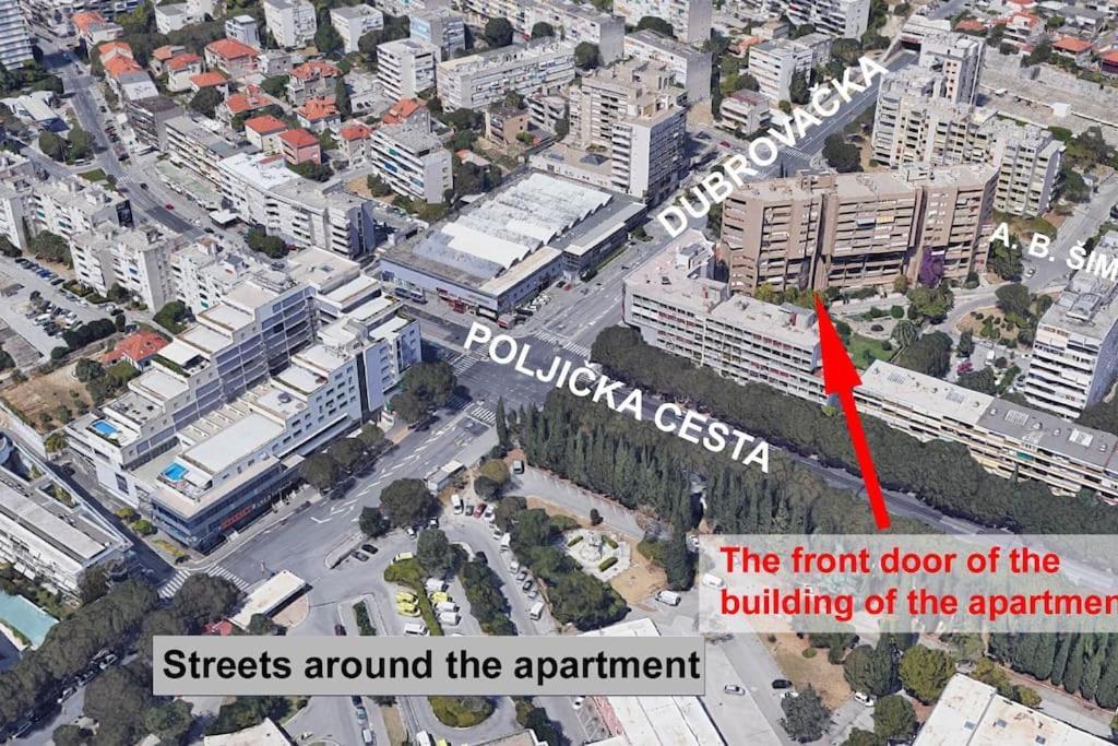 Eurit Apartment Shown In Detail スプリト エクステリア 写真
